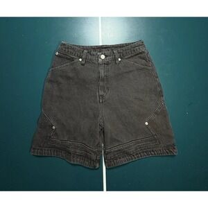 Nike Air Jordan‎ Denim Diamond Heritage Black Shorts Size 28 Small HM3959-010